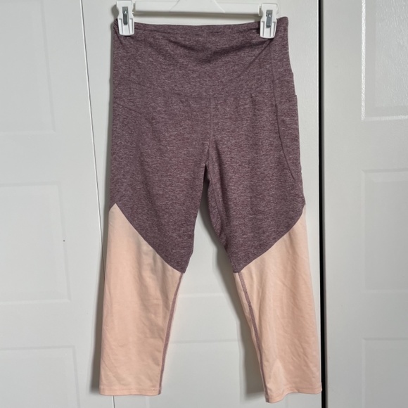 Two tone athletic leggings - Picture 3 of 4